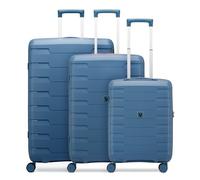 Roncato Skyline 2.0 Neon 4 wheels Suitcase set 3-piece blue