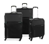 Roncato Speed 4 wheels Suitcase set 3-piece with expansion pleat black