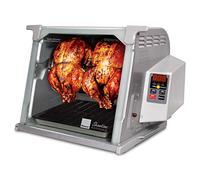 Ronco ST5000PLAT Digital Showtime Rotisserie, Platinum Edition, Cooks Food Perfectly Every Time, 3 Cooking Modes: Roast, Sear, and No Heat Rotation, Stainless Steel