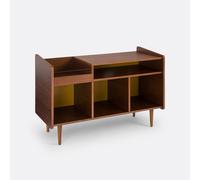 Ronda Vintage Vinyl Storage Yellow