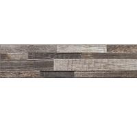 Rondine Inwood 3D Porcelain Tile 610 x 150 x 7-11mm - Black