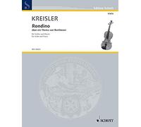 Kreisler – Rondino on the Theme of Beethoven No. 6 – Violin and Piano – Schott