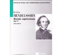 Rondo capriccioso in E major, Op. 14 for Piano (Edition de Travail avec commentaire d'Alfred Cortot)