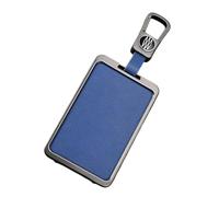 Rondrive Car Key Cover Case Protective Case Compatible with Volvo EX30 EX40 EX90 EM90 Polestar 3 4 2024 2025 NFC Card Key Case Bag Remote Control Decoration Car Accessories Black Blue