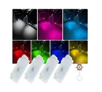 Rondrive Courtesy Step Lights fit for BMW X4 F26 2014 onwards Led Door Projector Lights 7 Colours Car Replacement Lamp Ambient Lighting Welcome Puddle Lights 4 Pieces