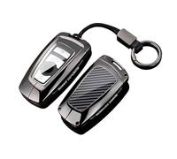 Rondrive Fit for BMW Smart Key Fob Cover Carbon Pattern Car Key Shell Compatible with BMW 1 2 3 4 5 6 7 Series X3 X4 M2 M3 M4 M5 M6 GT3 GT5 2012-up, Type-A