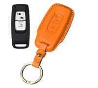 Rondrive Motorcycle Key Case Key Case Fits Honda ADV 350 ADV160 PCX160 K1Z K1Y Car Key Case Motorcycle Key Cover Leather Key Case Orange