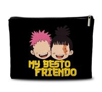 Rone168 Best Friend Anime Gifts for Anime Lovers,Teen Girls Teen Boys, Organizer Bag, 10x7 Inches, Black