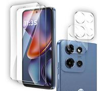 RONFUS 2 Pack Tempered Glass Screen Protector for Motorola Moto G 5G 2025 with 2 Pack Camera Lens Protector,Ultra HD, Anti-Fingerprint Case Friendly