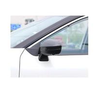 rong-car1 2pcs New ABS Chrome Carbon fiber View Rear view mirror cover Decoration Stripes Cover Trims compatible for Nissan Qashqai 2023 2024 2025 2026