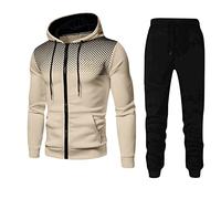 RONGbbppQ Mens Full Tracksuits Sportswear for Men Winter Warm Jacket Sport Suit for Men Sportswear with Full for Gym Training Mens Tracksuit Tops Track Suit Man