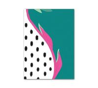 RONGCH Wall Art Canvas Prints Cherry Fig Pomegranate Dragon Fruit Wall Art Minimalist Aesthetics Print Canvas Painting For Living Room Modern Home Decor(H,40X50cm)