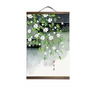 RONGCH Wall Art Canvas Prints Chinese Style Green Plants Canvas Decor Painting Store Bedroom Living Room Wall Art Painting Posters And Prints No Scroll(A,30x45cm)