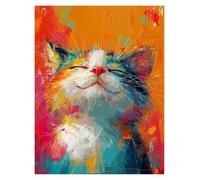 RONGCH Wall Art Canvas Prints Cuddly Companions Animals Posters Canvas Painting No Frame Wall Art Pictures Children's Room Home Decor(E,50x70cm)