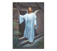RONGCHENG Jesus Coming Out of The Tomb Christ God Religion Poster Canvas Art Home Room Wall Decor Picture Poster Print Painting Gift Posters