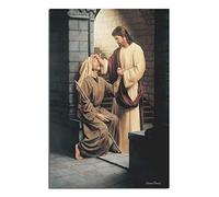 RONGCHENG Jesus Saves The Blind Christ God Religion Poster Canvas Art Home Room Wall Decor Picture Poster Print Painting Gift Posters