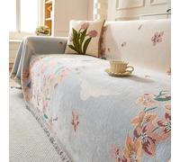 RONGESAEFS Sofa Throws Large,Extra Large Throws for Settees Bohemian Style Versatile Woven Soft Throw Blanket with Tassels for Settees Couch Sofa Bed and Armchair(Color:A,Size:180 * 300cm)