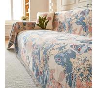 RONGESAEFS Sofa Throws Large,Extra Large Throws for Settees Bohemian Style Versatile Woven Soft Throw Blanket with Tassels for Settees Couch Sofa Bed and Armchair(Color:D,Size:180 * 300cm)