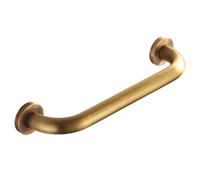 RongHuiDa Antique Brass Bathroom Grab Bar,Brushed Wall Mounted Toilet Safety Balance Handrail for Handicap Elderly Pregnant,Disability Assist Device Accessories for Staircase(Size:30cm,Color:Bronze)