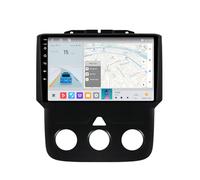 RONGJI Radio for Dodge Ram 1500 2500 3500 2013 2014 2015 2016 2017 2018 2019 w/Manual AC Car Stereo Upgrade Dash Kit, 8-Core 2+32GB Android 13 9" Touch Screen with Car-Play Android Auto