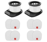RONGJU IZ362H Filter 2 PACK HEPA Filter and 4 PACK Foam & 4 PACK Flet Filter Kit Compatible with Shark Cordless Upright Vacuum IZ362H, IZ363HT, IZ440H, IZ462H, IZ483H, IZ162H