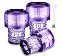 RONGJU SV18 Filter Replacement for Dyson SV18 Digital Slim / V10 Spare Cordless Vacuum, Part No. 970612-01 for Dyson Digital Slim Filter, 3 Pack