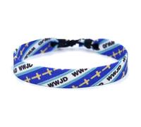 Ronglry 6pcs WWJD Bracelets Pack What Wound Jesus Do Bracelets Christian Gifts for Women Men Adjustable Jesus Bracelets Bulk WWJD Wristbands Protection Pray Bracelet Inspirational Religious Christian