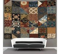 RONGOINL 3D Floral Patterns Print Wall Blanket Home Decoration Bedding Poster Wall Art Tapestry Wall Hanging Tapestries Soft Polyester for Bedroom,Decorations Beach Blanket College Dorm 100cmx150cm