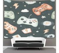 RONGOINL 3D Gamepad Print Wall Blanket Home Decoration Bedding Poster Wall Art Tapestry Wall Hanging Tapestry Soft Polyester for Kids Boys Girls Bedroom Living Room 70cmx100cm