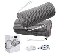 Rongrongago 2 Pieces Shoe Washing Machine Bag, Deep Cleaning Trainer Washing Machine Bag Reusable Shoe Cleaning Bag Free Your Hands for Sports Shoes, Canvas Shoes, Casual Shoes