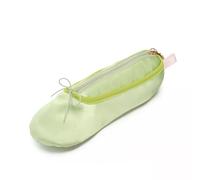 RONGSHEN Pencil case Handmade Ballet Shoes Pencil Case Portable Pencil Case Satin Storage Bag Suitable for Storing Cosmetics and Stationery Pencil Box