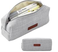 RONGSHEN Pencil case Yello Zipper Pencil Pouches Small Pencil Case Pencil Box Coin Pouch Bag Office Stationery Organizer Pencil Pouch for School Cffice Pencil Box