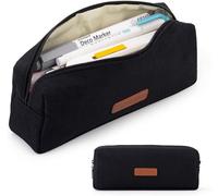 RONGSHEN Pencil case Yello Zipper Pencil Pouches Small Pencil Case Pencil Box Coin Pouch Bag Office Stationery Organizer Pencil Pouch for School Cffice Pencil Box