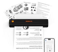 Rongta F11A Thermal Portable Printer Wireless for Travel(Black)