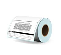 Rongta Three Proof Direct Thermal Shipping Labels, Permanent Adhesive, Clear Printing, Commercial Grade, 150mmx100mm, 220pcs(XBUK3L-4)
