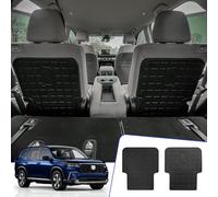 Rongtaod Back Seat Cover Protector Compatible with 2023 2024 Honda Pilot 7&8 Seats Back Seat Cover Protector Trunk Mat Cargo Mat Cargo Liner Pilot Accessories (The 2nd Row,Backrest Mats)