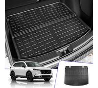 Rongtaod Cargo Mat Compatible with 2023 2024 Honda CRV Hybrid Cargo Liner Trunk Mat TPE All Weather Trunk Liner Honda CR-V Accessories (Upper Deck, Trunk Mat)