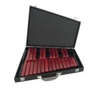 rongweiwang 25 Key Xylophone Enhancing Music Skills For Kids Beginner With Clear Musical Notes For Easy Learning Making Easy For Children To Grasp Rhythm, Imitation with case, 58x47x8cm