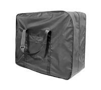 rongweiwang 26inch Folding Bike Storage Bag Durable Construction Waterproof Protects Bikes When Traveling By Car Train Plane Cycling Outdoor Bike Carry Bag Protective Pouch, Black, 21~26 inch