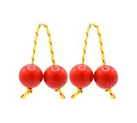 rongweiwang 2pcs Original 1970s Clackers Balls For African Musical Instrument Enthusiasts ABS Shekere African Musical Instrument, D