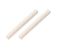 rongweiwang 42x5mm Flat Bottom Pure Cattle Bone Slotted Nut Essential For Guitarists Seeking Performance Enhancement And Bone Slotted Guitar Replacement Parts Accessories