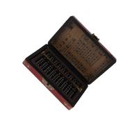 rongweiwang 9 Digits Antique Wooden Abacus Educational Tools Chinese Bead Arithmetic Vintage Craftsmanship For Children Wooden Abacus Educational Toys Vintage