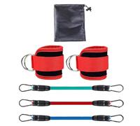 rongweiwang Adjustable Resistance Ankle Bands Working Out For Leg Glute Training Designed For Men Women To Comfort And Performance Ankle Resistance Bands For Leg