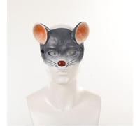 rongweiwang Animal Face Mask 3D Mouse Mask for Cosplay Party | Avoid Costume Store Rush Easy On Off Keeps Kids Calm at Carnivals Masquerade Events Unisex Adult Child Sizes