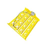 rongweiwang Automatic Egg Incubator Tray Egg Turner Chicken Reliable Breeder Tool Hollow Out Lightweight Portable Hatching Supplies Incubator Tray Poultry Hatching Machine Tool, DC12V, 32.5x29x12cm