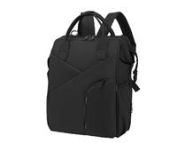 rongweiwang Baby Stroller Nappy Backpack Unisex And Multipurpose Diaper Bag For Easy Organization Simple And Thoughtful Structure, Black