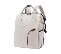 rongweiwang Baby Stroller Nappy Backpack Unisex And Multipurpose Diaper Bag For Easy Organization Simple And Thoughtful Structure, Beige