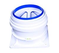 rongweiwang Backdraft Damper Vent for Range Hood Efficient Ventilation Solution Keeps Odors Out of Home and Odor and Exhaust is Quickly Discharged.2.After Exhaust is Completed