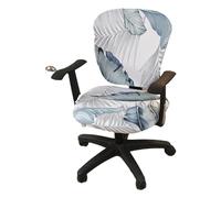 rongweiwang Beautiful Chair Seat Covers for Luxurious Seating Experience Stretch Office Chair Cover Polyester Computer Chair Cover, Green Field