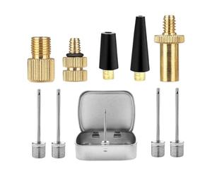 rongweiwang Bicycle Tire Inflator Kit Compact Lightweight Structure Easy Transportation And Quick Tire Repairs Making Easy To Carry Around. Nice For Bicycle Repair Or Inflation These